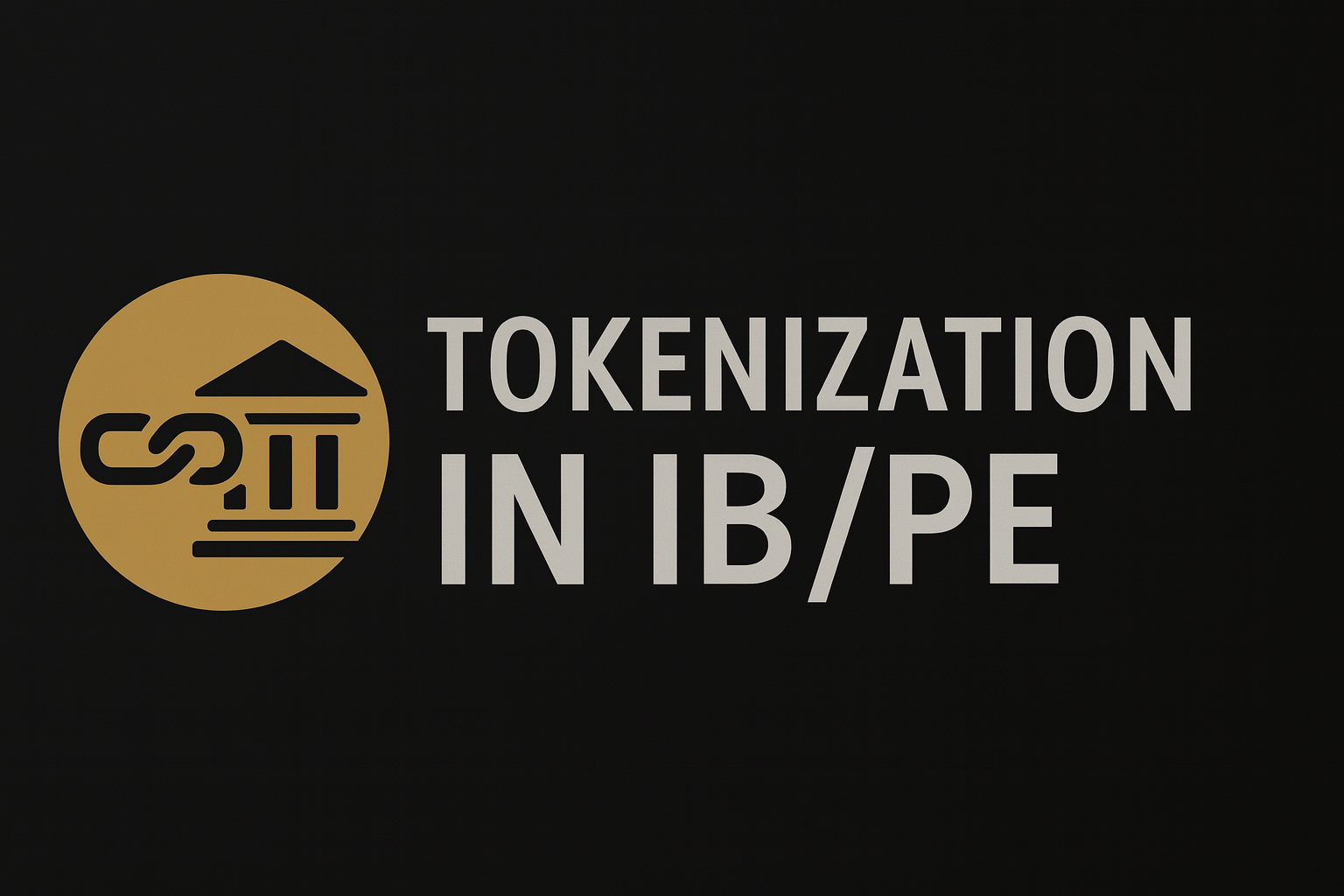 Tokenization in IB/PE